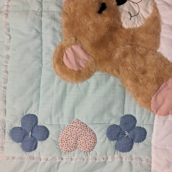 #4 Hand-tied Crib Quilt    🐻        Box#4 - Picture 5 of 7